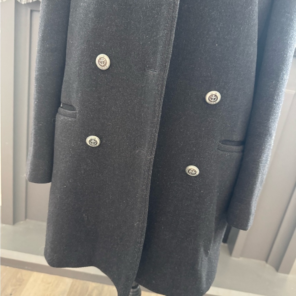 JG Hook 100% Pure Wool Double-Breasted Coat Size 6 Made in USA - Picture 4 of 9